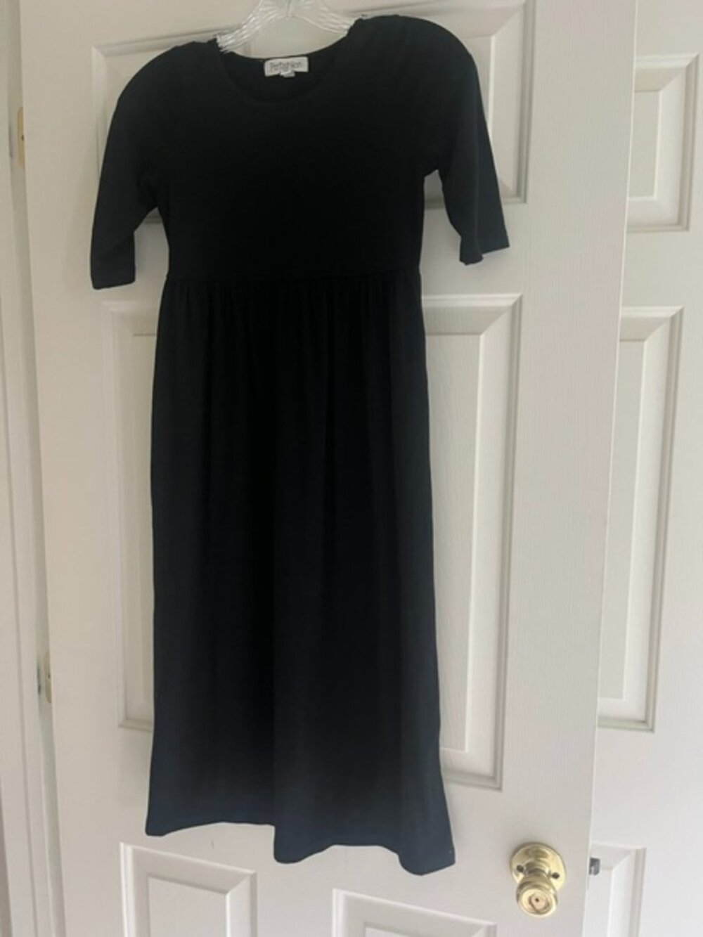 Little Girl's Black Dress 8-9 years